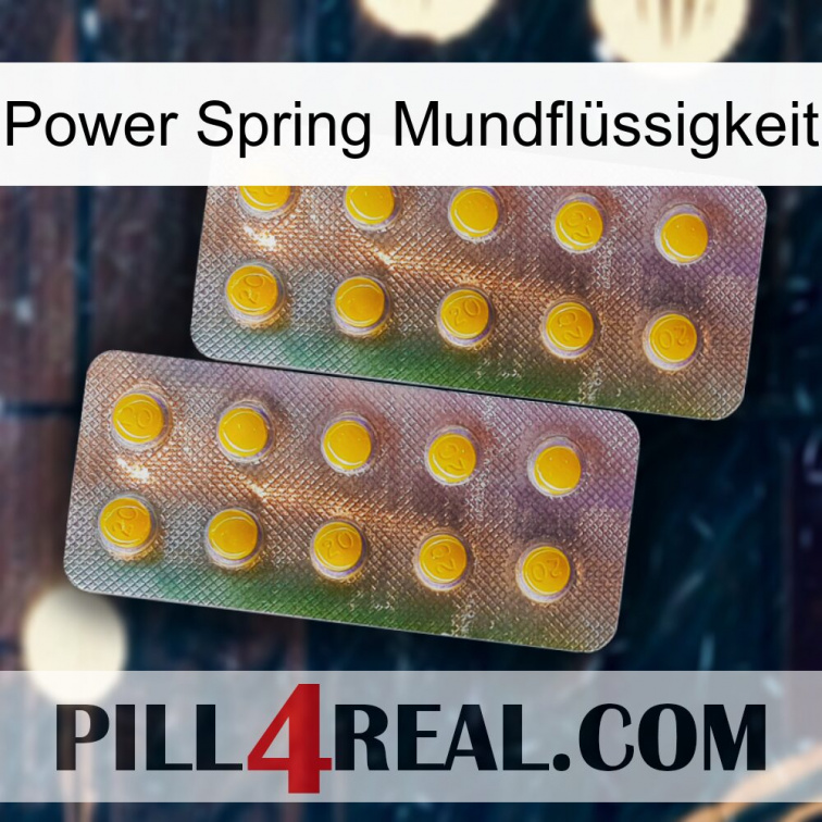 Power Spring Mundflüssigkeit new10